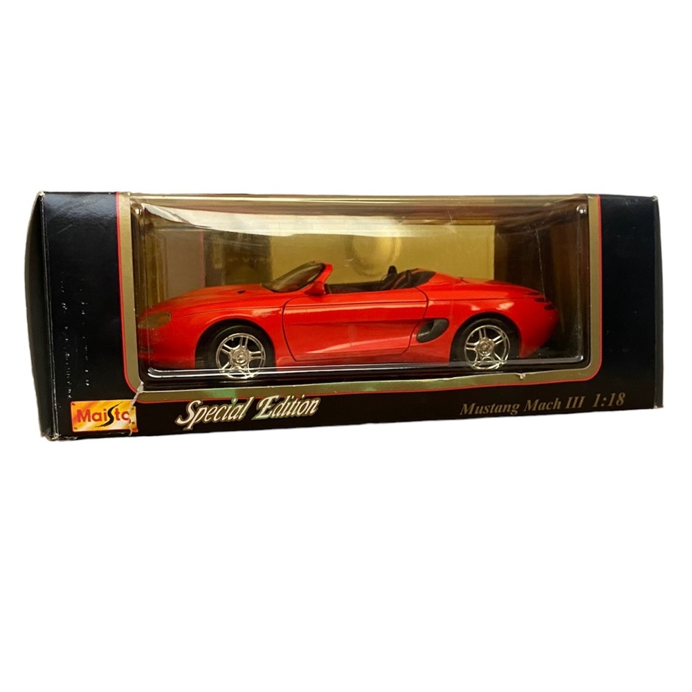 Die cast metal Mustang Mach 3